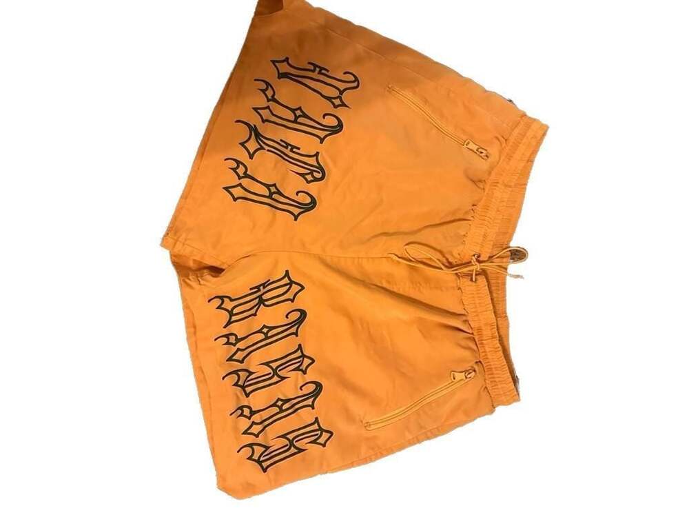 Valabasas Laguna Nylon Shorts with Old English Lettering